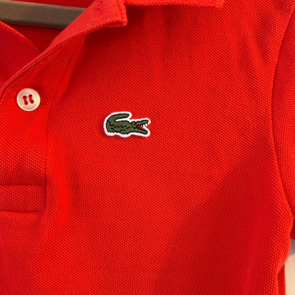 Lacoste Kids Polo Trio - Red, Light Green, Light Blue - Picture 4 of 11